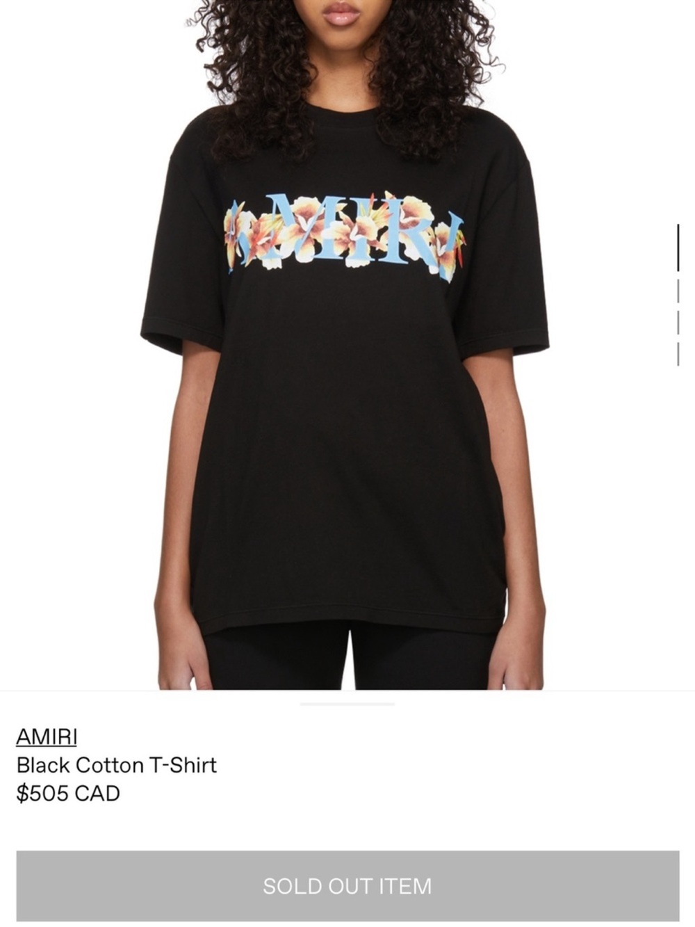 🍒MOVING SALE🍒 Amiri Hibiscus Tee